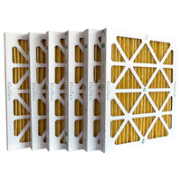 16 x 20 x 2" MERV 11 Pleated Furnace Filters - 6 Pack